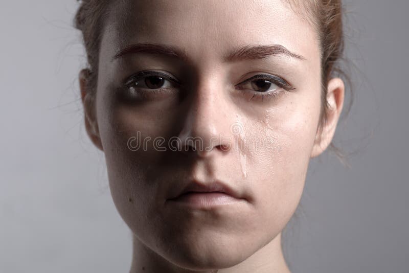 Crying Woman royalty free stock images