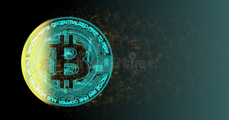 Crypto Bitcoin blockchain ψηφιακό δίκτυο κρυπτογράφησης νομίσματος για τα παγκόσμια χρήματα