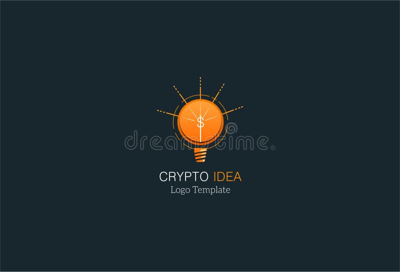 crypto calibre d'idée-logo illustration stock crypto calibre d'idée-logo illustration stock