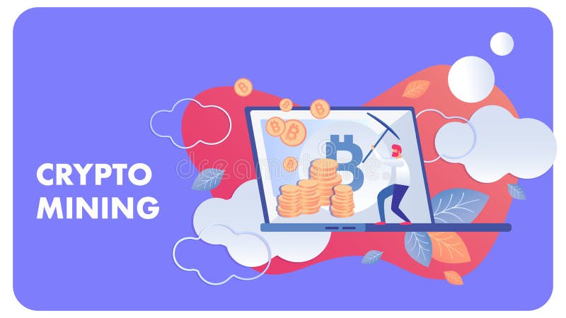 Crypto illustration plate de extraction de vecteur d'affaires illustration stock Crypto illustration plate de extraction de vecteur d'affaires illustration stock
