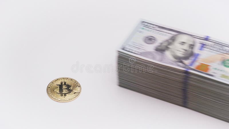Main D'enfant Tenant Une Pièce De Monnaie Bitcoin En Argent Concept  D'entreprise De Crypto-monnaie