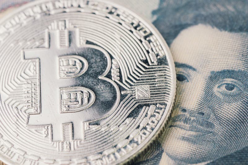 Cryptocurrency de Bitcoin del mercado bajista, dinero digital en el conce de Japón fotos de archivo Cryptocurrency de Bitcoin del mercado bajista, dinero digital en el conce de Japón fotos de archivo