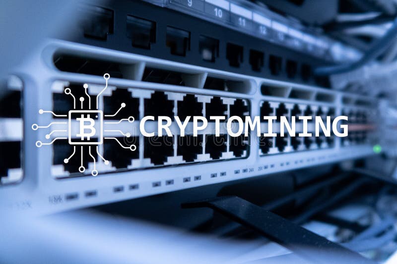 cryptocurrency mining on server