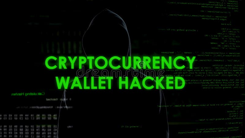 Cryptocurrency portfel siekający, finansowa przestępca kraść pieniądze od konta zdjęcia royalty free Cryptocurrency portfel siekający, finansowa przestępca kraść pieniądze od konta zdjęcia royalty free