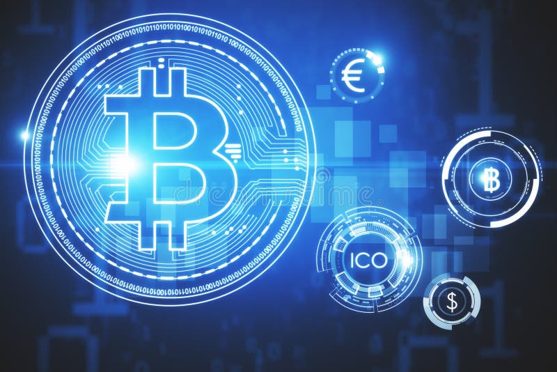 Cryptocurrency y concepto del pago libre illustration Cryptocurrency y concepto del pago libre illustration