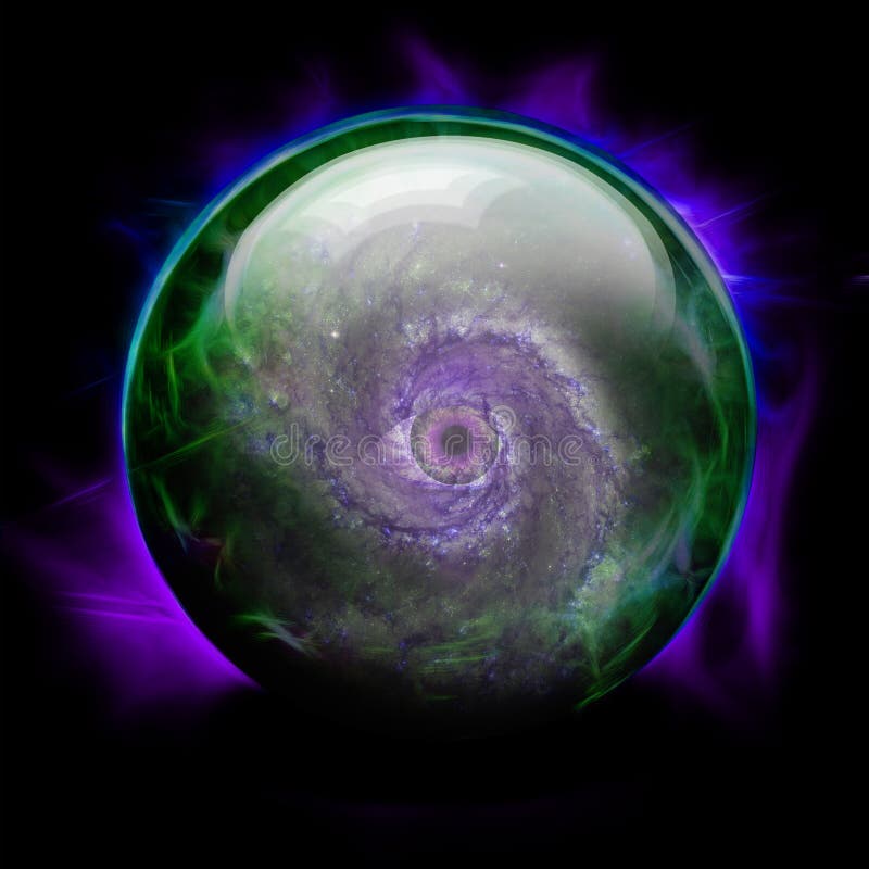 Crystal Ball Abstract Eye Stock Illustrations 255 Crystal Ball