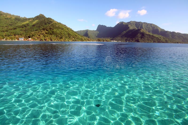 Crystal clear water