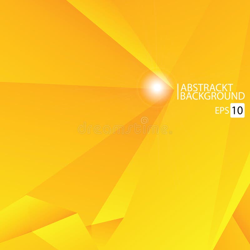 Crystal Orange Hitech Modern Background Layout Stock Vector