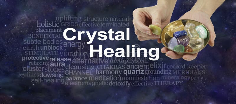 Crystal Therapy-Wortwolke