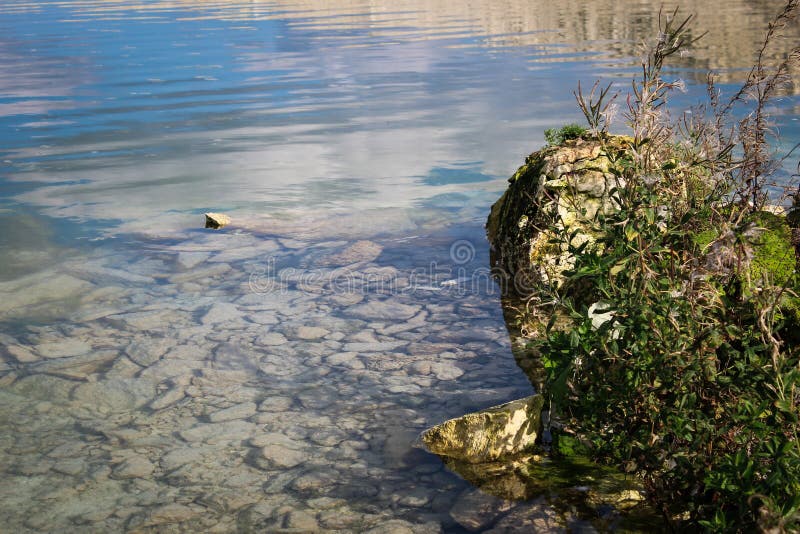 Crystalclear groundwater.