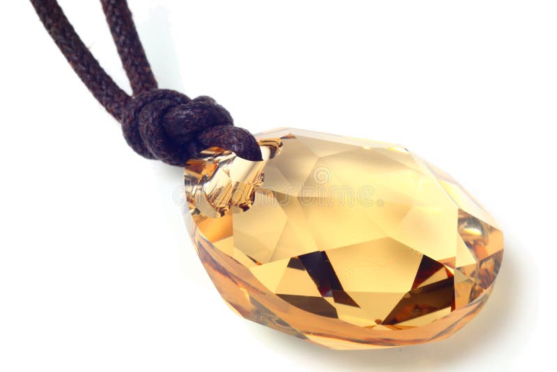 Crystalline pendant