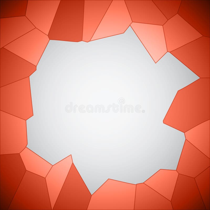 Crystallize background vector illustration
