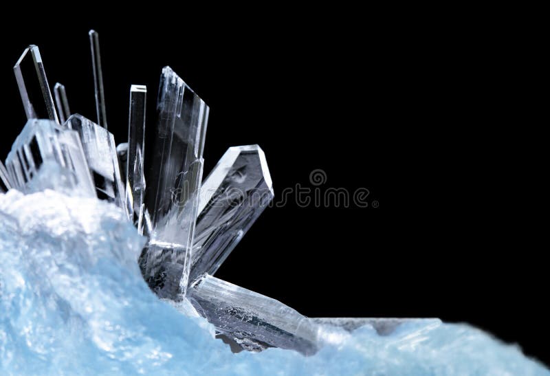 Crystals royalty free stock image