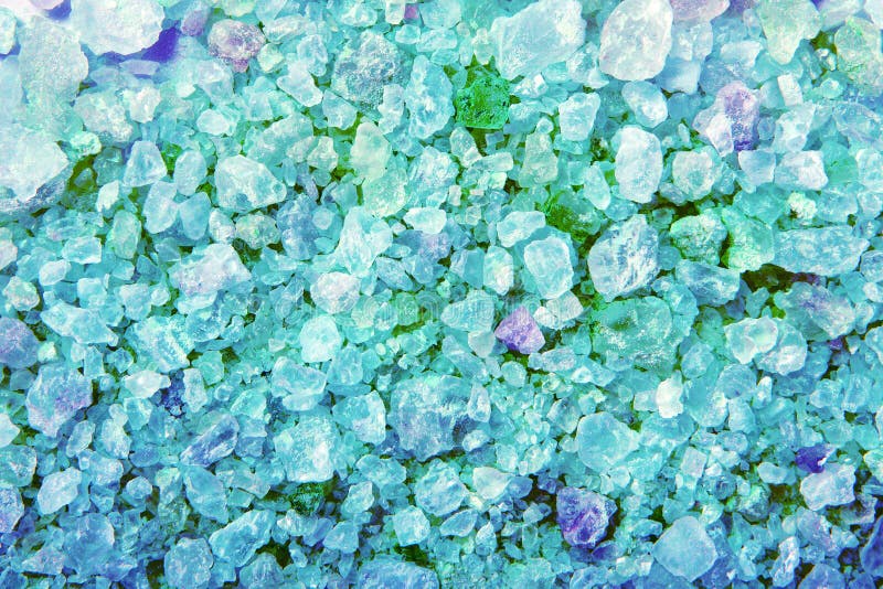Blue crystals sea salt stock photo. Image of natural 23350756