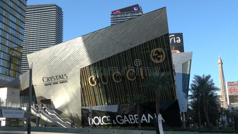 Crystals Shopping Mall with Gucci Store in Las Vegas - LAS VEGAS-NEVADA,  OCTOBER 11, 2017 Editorial Image - Image of fancy, games: 178949025