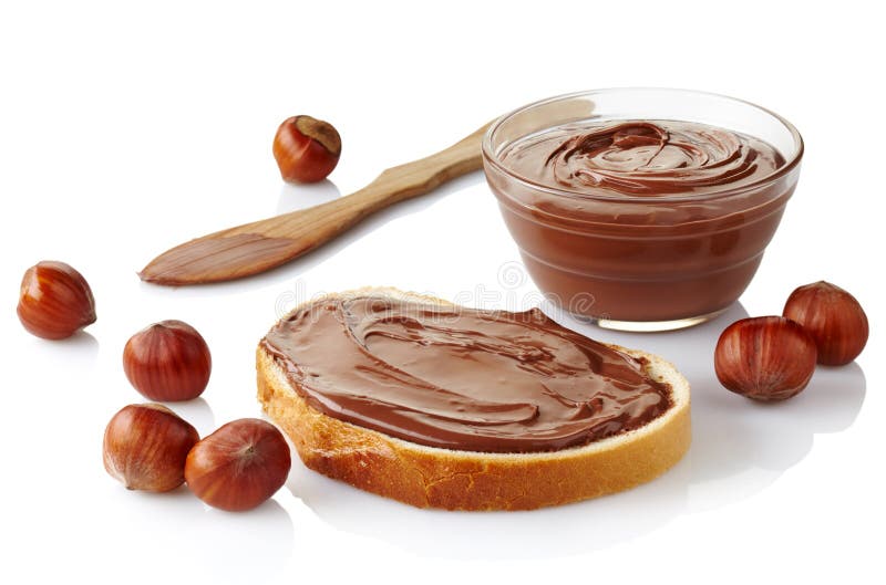 Crème de chocolat photo libre de droits