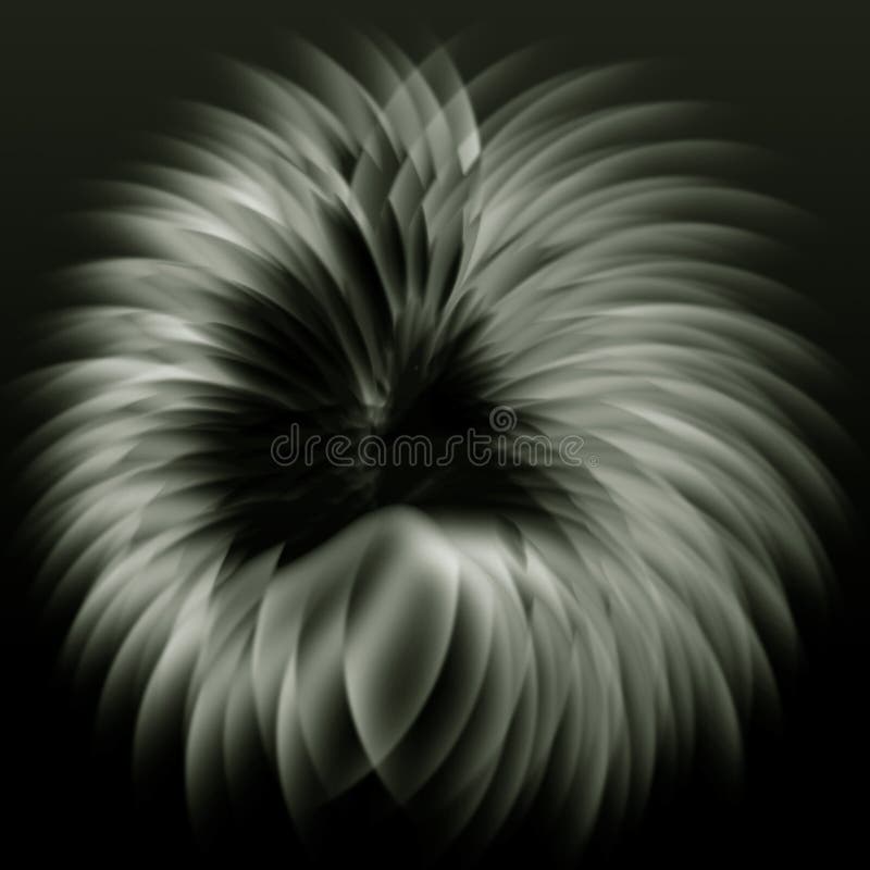 Créez la couche de cercle dans une fleur illustration de vecteur Créez la couche de cercle dans une fleur illustration de vecteur