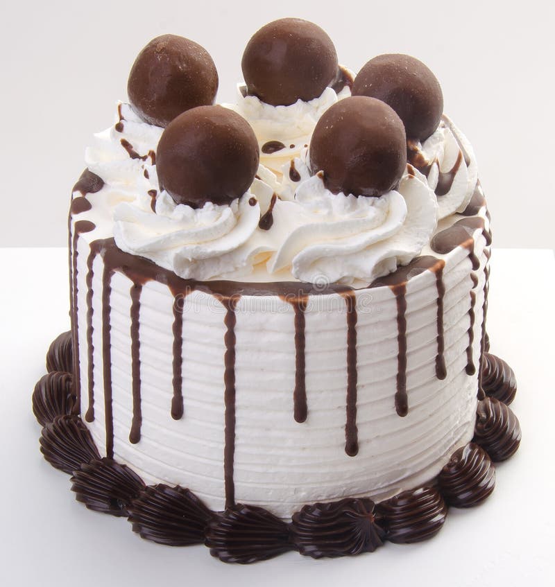 Crême glacée gâteau de crème glacée de chocolat image stock Crême glacée gâteau de crème glacée de chocolat image stock