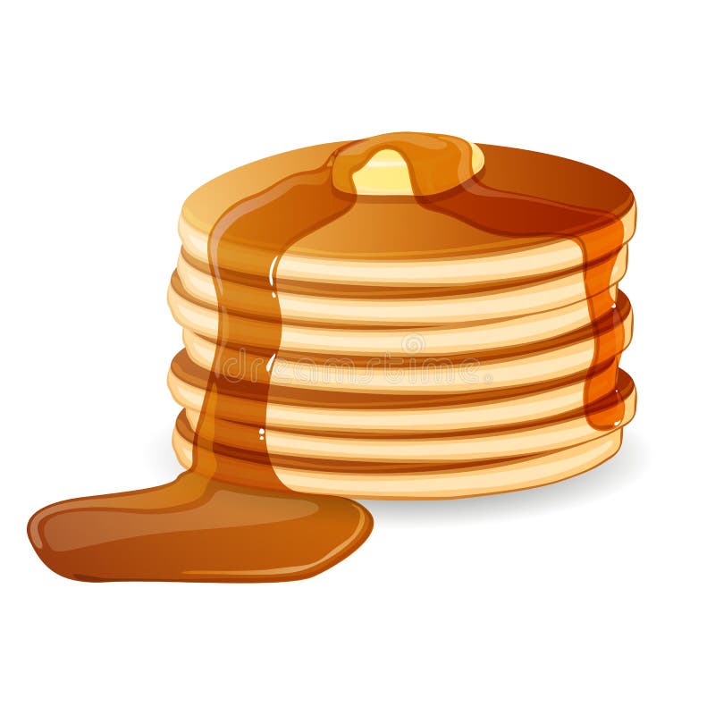 Crêpes illustration de vecteur Crêpes illustration de vecteur