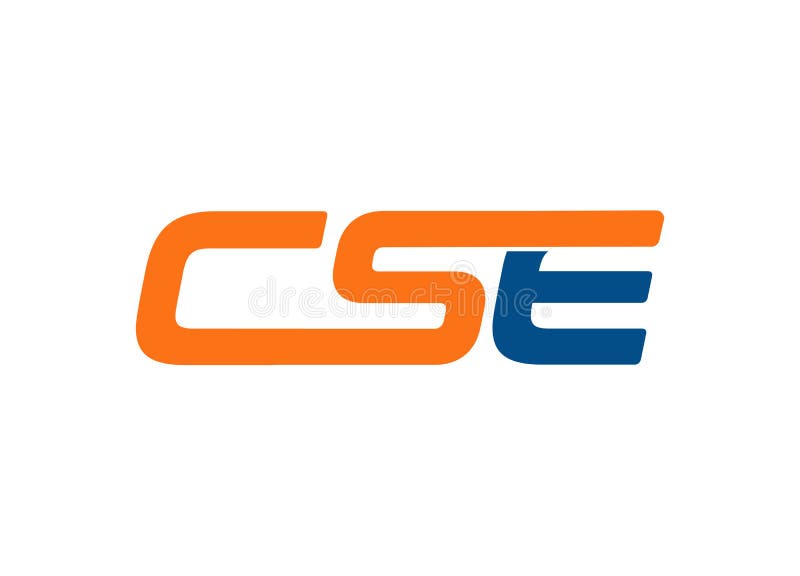 CSE Letter Logo Design Vector Stock Vector - Illustration of style ...