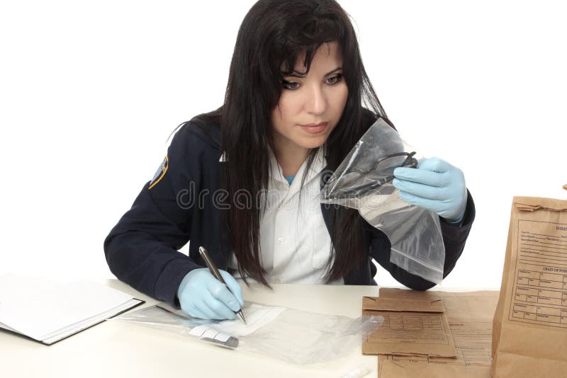 CSI documenting evidence