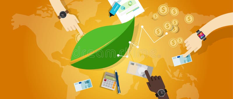 Csr incorporado amigável da responsabilidade do eco sustentável do negócio ilustração royalty free Csr incorporado amigável da responsabilidade do eco sustentável do negócio ilustração royalty free