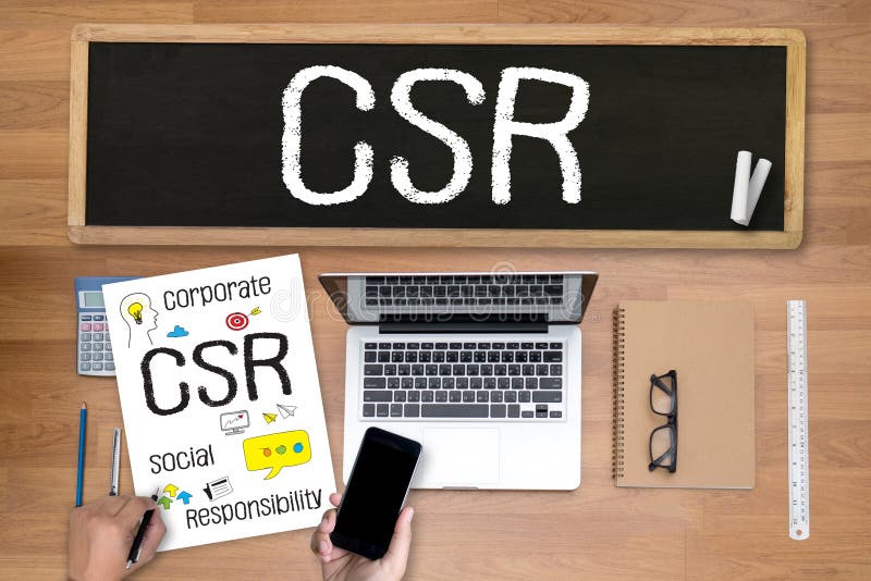 CSR y continuidad Respon de la responsabilidad social corporativa fotos de archivo libres de regalías CSR y continuidad Respon de la responsabilidad social corporativa fotos de archivo libres de regalías