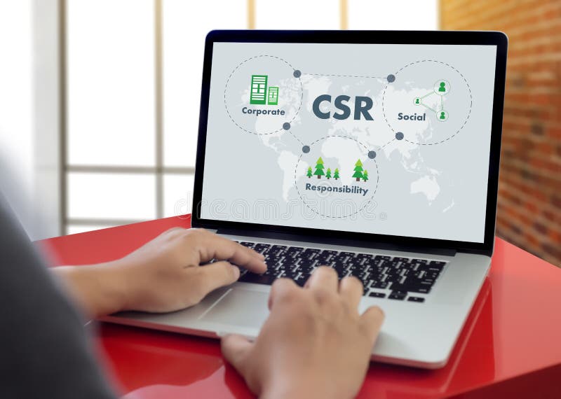 CSR y continuidad Responsib de la responsabilidad social corporativa imágenes de archivo libres de regalías CSR y continuidad Responsib de la responsabilidad social corporativa imágenes de archivo libres de regalías