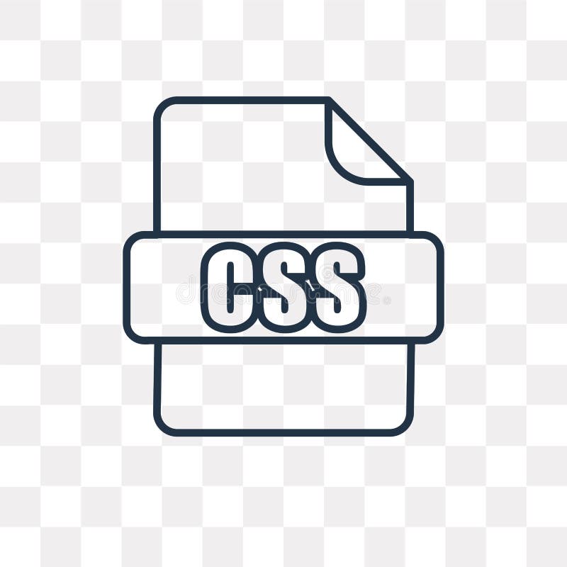 Css文件格式在透明背景隔绝的传染媒介象 向量例证 插画包括有css文件格式在透明背景隔绝的传染媒介象