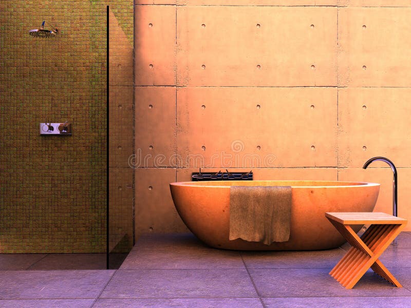 Cuarto de baño moderno imágenes de archivo libres de regalías Cuarto de baño moderno imágenes de archivo libres de regalías