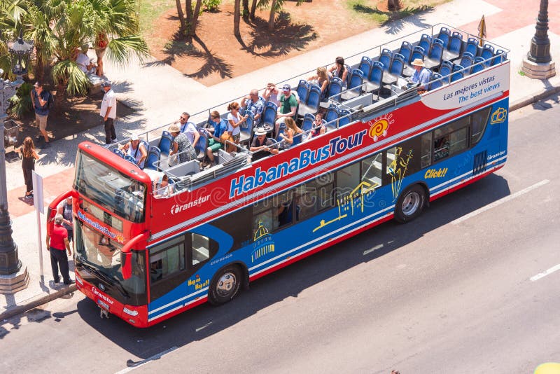 Open Top Tourist Bus Route Theme Stock Photo 2305968133