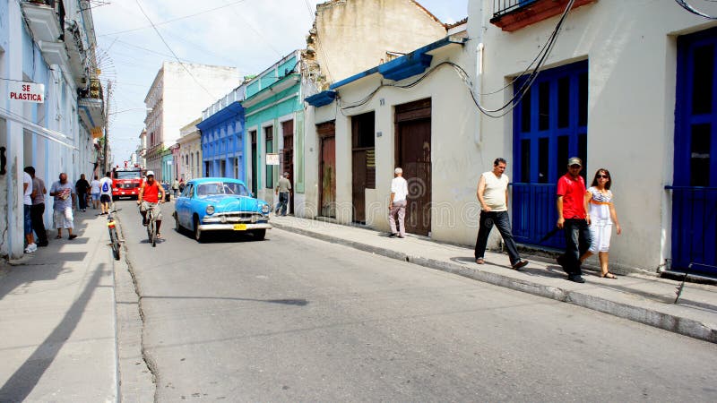 Cuba. Matanzas. Transporte de la calle. fotografía de archivo libre de regalías Cuba. Matanzas. Transporte de la calle. fotografía de archivo libre de regalías