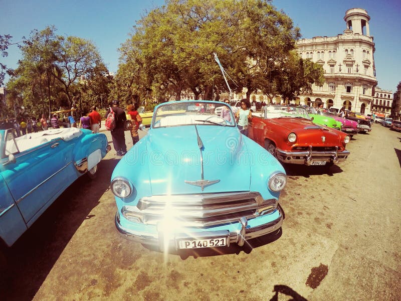 Cuba Old Car editorial stock image. Image of 1950, classic 53135604