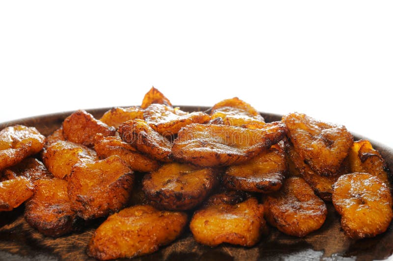 Cuban food - fried banana