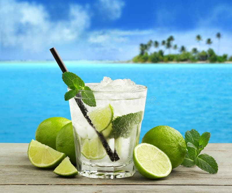 Cuban mojito stock image. Image of cuban, green, island - 41588653