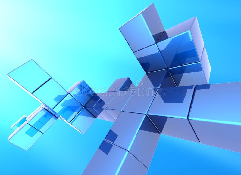 Cube background