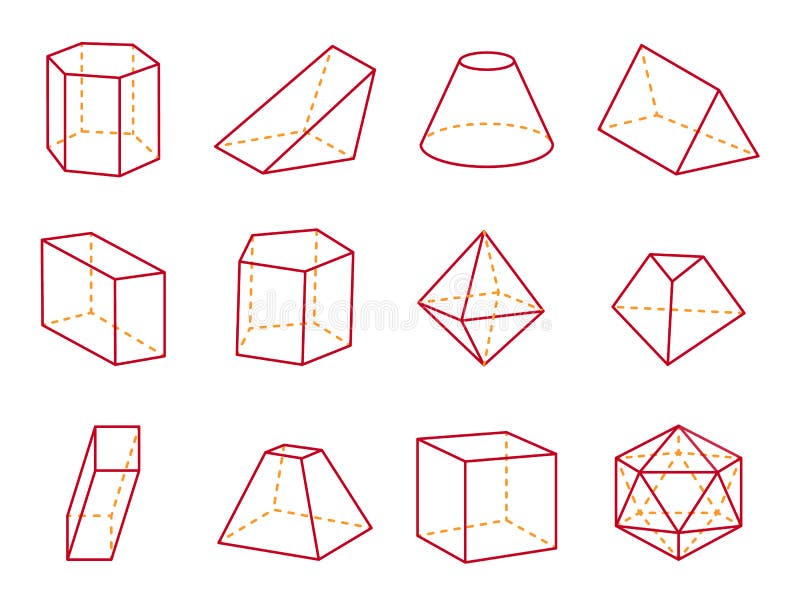 Cube et cône avec l'illustration de vecteur de surface plane illustration de vecteur Cube et cône avec l'illustration de vecteur de surface plane illustration de vecteur