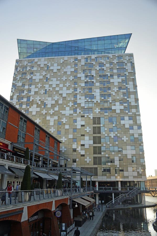 Birmingham the Mailbox and the Cube UK Editorial Stock Image Image