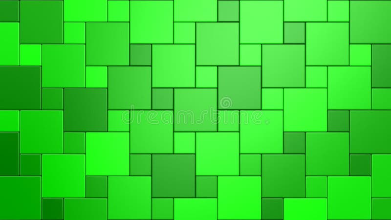 Cubes Form a Wave stock illustration