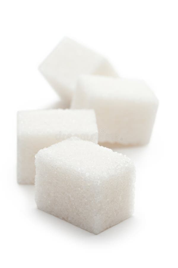 Three Sugar Cubes stock photo. Image of pyramid, sweet - 1842102