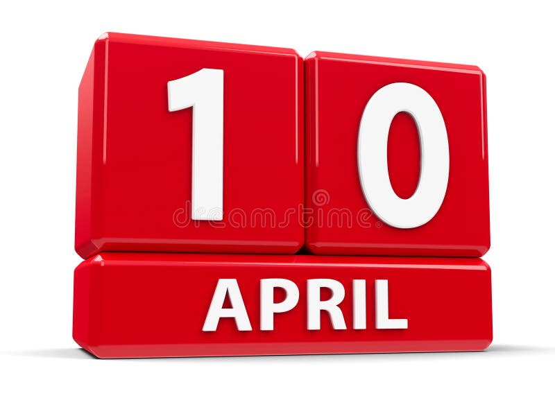 April 10th Stock Illustrations – 140 April 10th Stock Illustrations,  Vectors & Clipart - Dreamstime