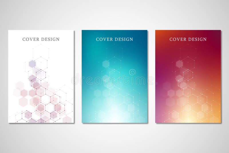 Cubiertas o folleto del vector para la medicina, la ciencia y la tecnología digital Fondo abstracto geométrico con hexágonos ilustración del vector Cubiertas o folleto del vector para la medicina, la ciencia y la tecnología digital Fondo abstracto geométrico con hexágonos ilustración del vector