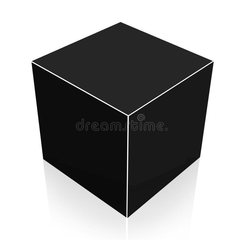 Cubo del metal stock de ilustración. Ilustración de simplicidad - 23229294