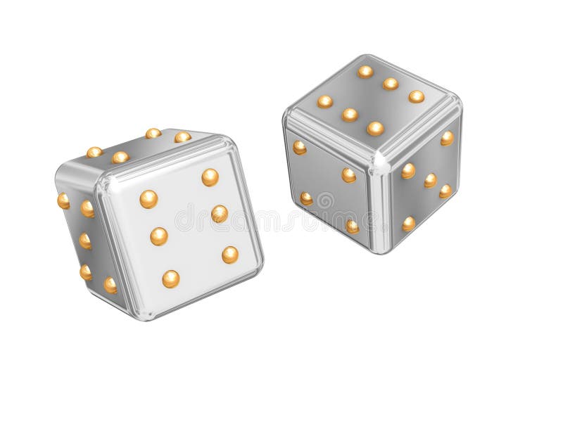 Cubos dos jogos. ilustração do vetor Cubos dos jogos. ilustração do vetor