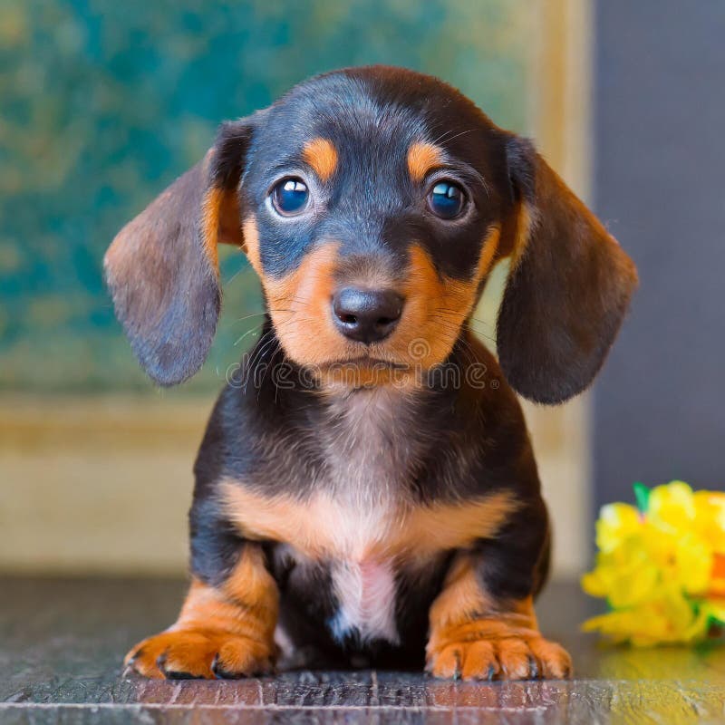 Cucciolo di dachshund royalty illustrazione gratis