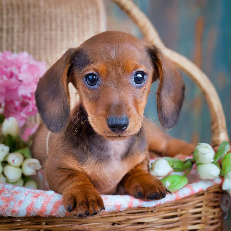 Cucciolo di dachshund royalty illustrazione gratis