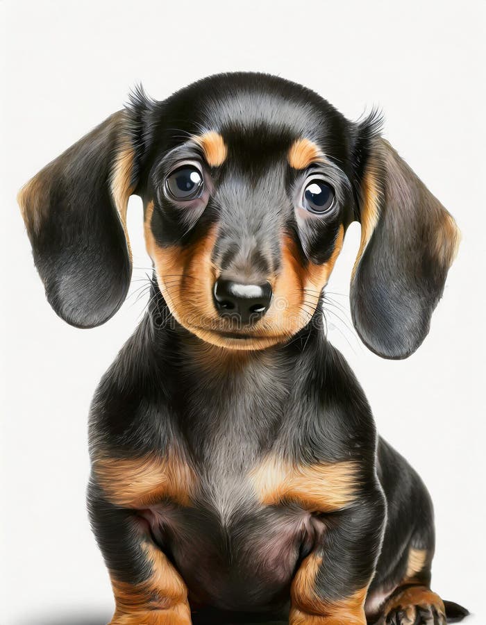 Cucciolo di dachshund royalty illustrazione gratis