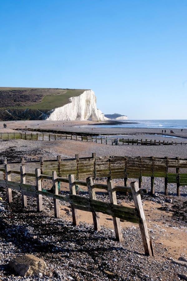 Seven Sisters Cliffs, Cuckmere Haven, Sussex, UK Stock Photo - Image of ...