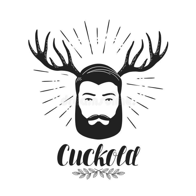 Cuckold, icon or symbol. 