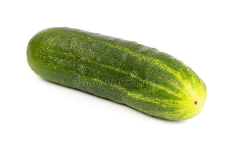 Cucumber isolated on a white background